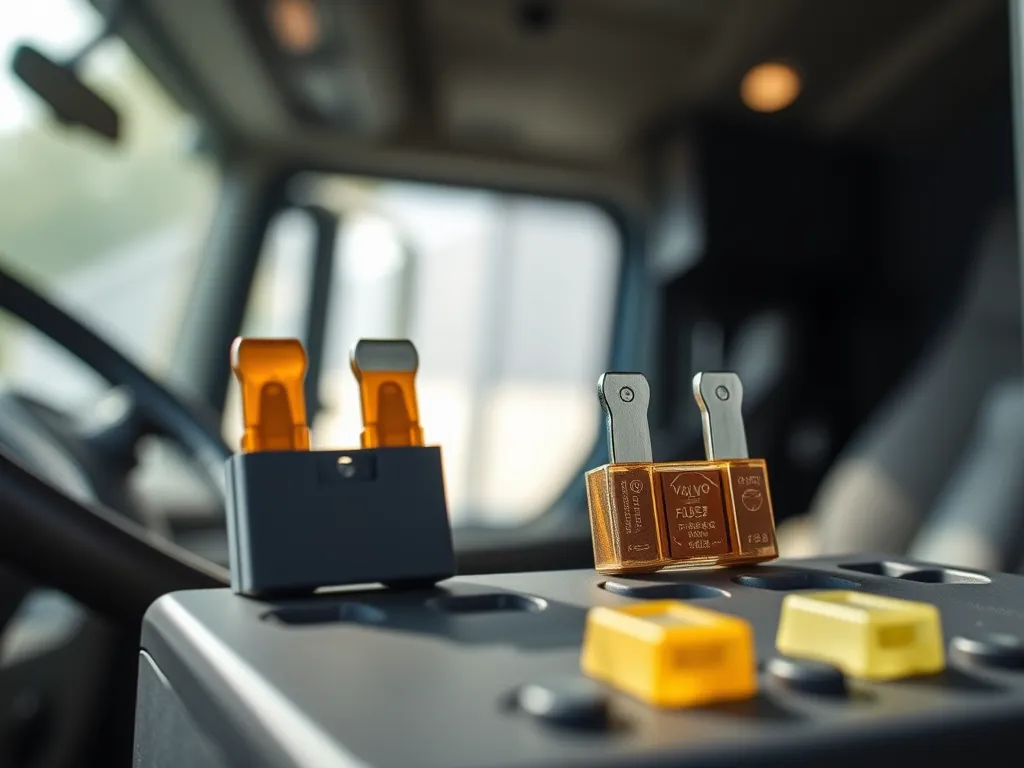 Bezpieczniki Volvo fh 2017 – opis, umiejscowienie