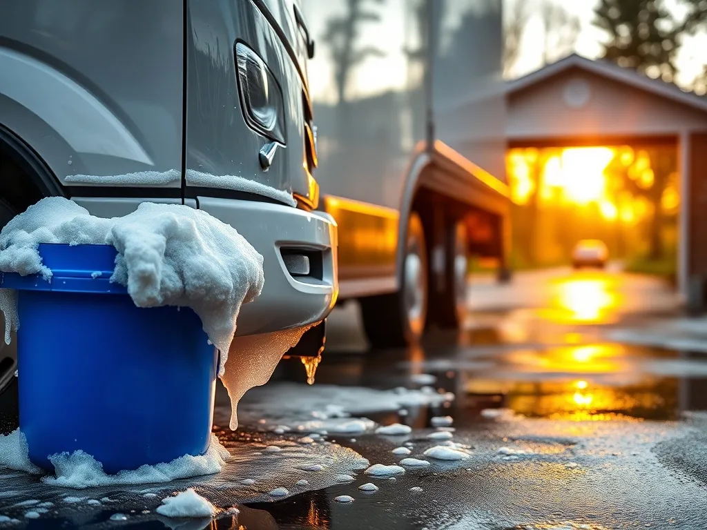 Jak umyć ciężarówkę? Poradnik krok po kroku